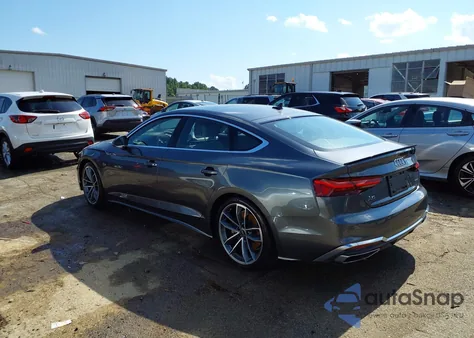 2024 Audi A5 Sportback Premium 45 Tfsi S Line Quattro S Tronic from USA, damaged, VIN WAUDACF58RA013408